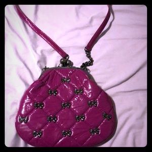 Betsey Johnson bow crossbody